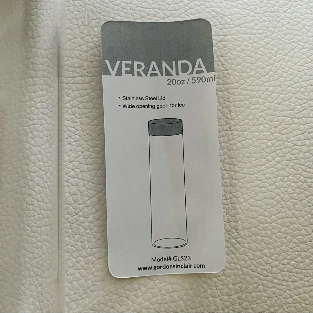 Dior Transparent Glass Bottle with Silver Lid